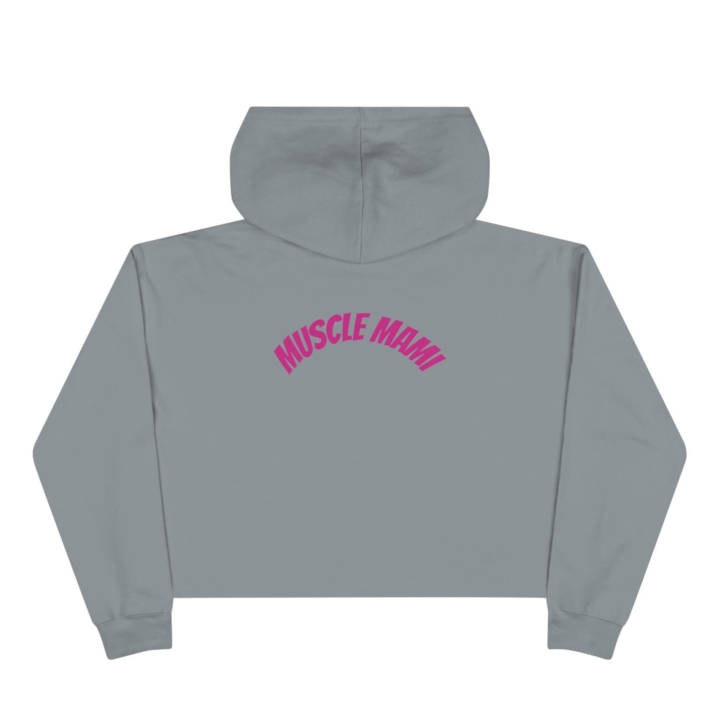 DF Women Crop Hoodie, Fitness Muscle mami
