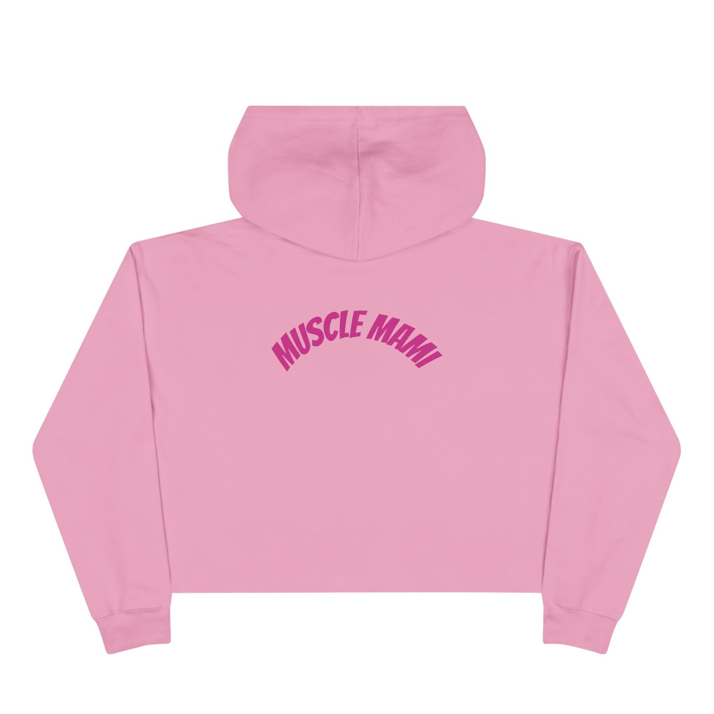 DF Women Crop Hoodie, Fitness Muscle mami