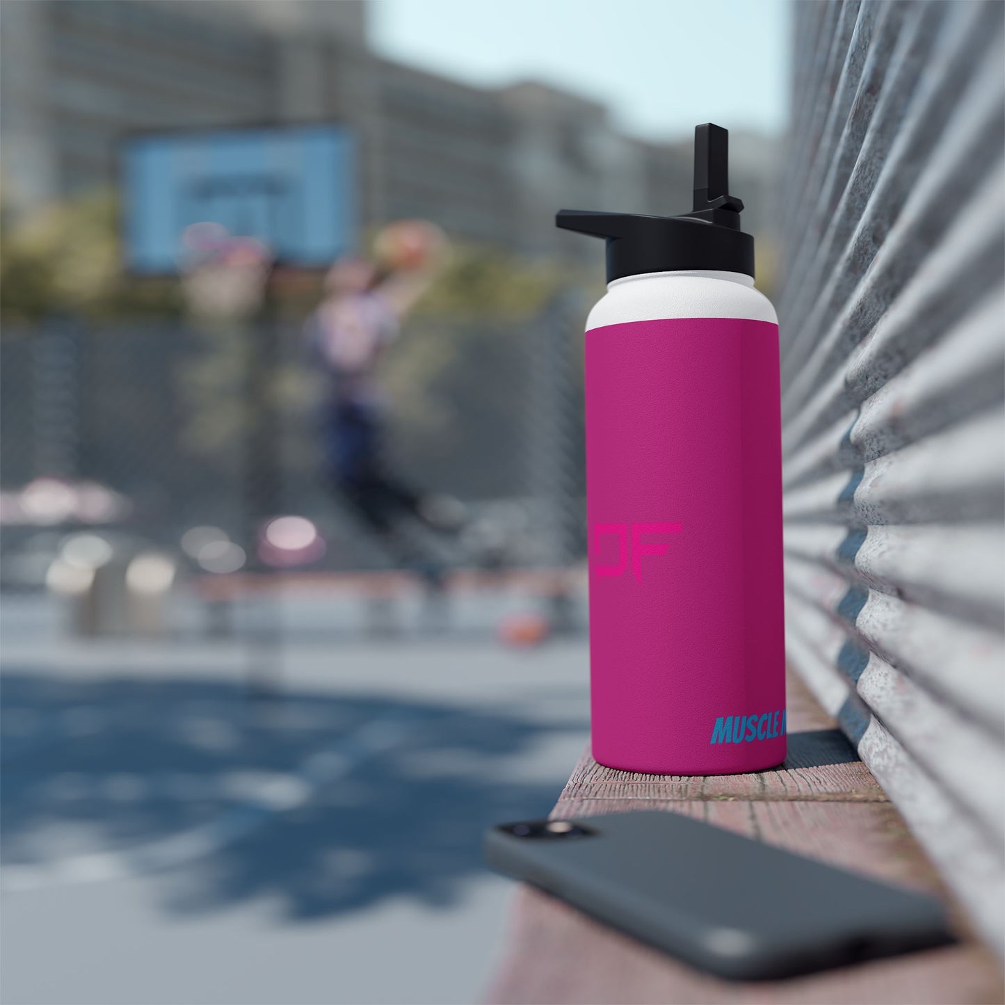 DF Muscle Mami Water Bottle | Eco-Friendly Hydration for Gym