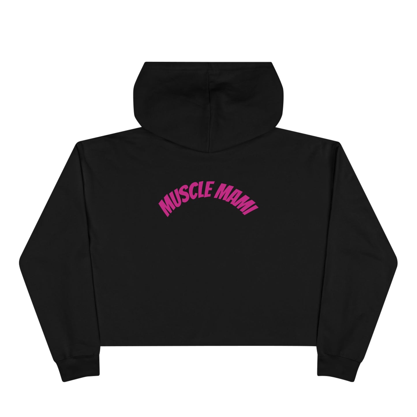 DF Women Crop Hoodie, Fitness Muscle mami