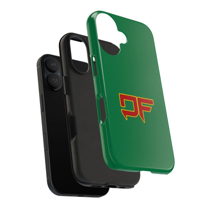 DF Green Tough Phone Cases - Durable Protection for Your Phone