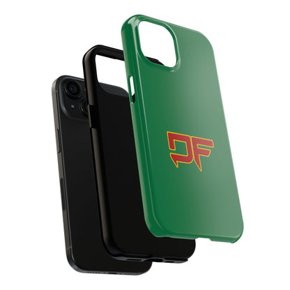 DF Green Tough Phone Cases - Durable Protection for Your Phone