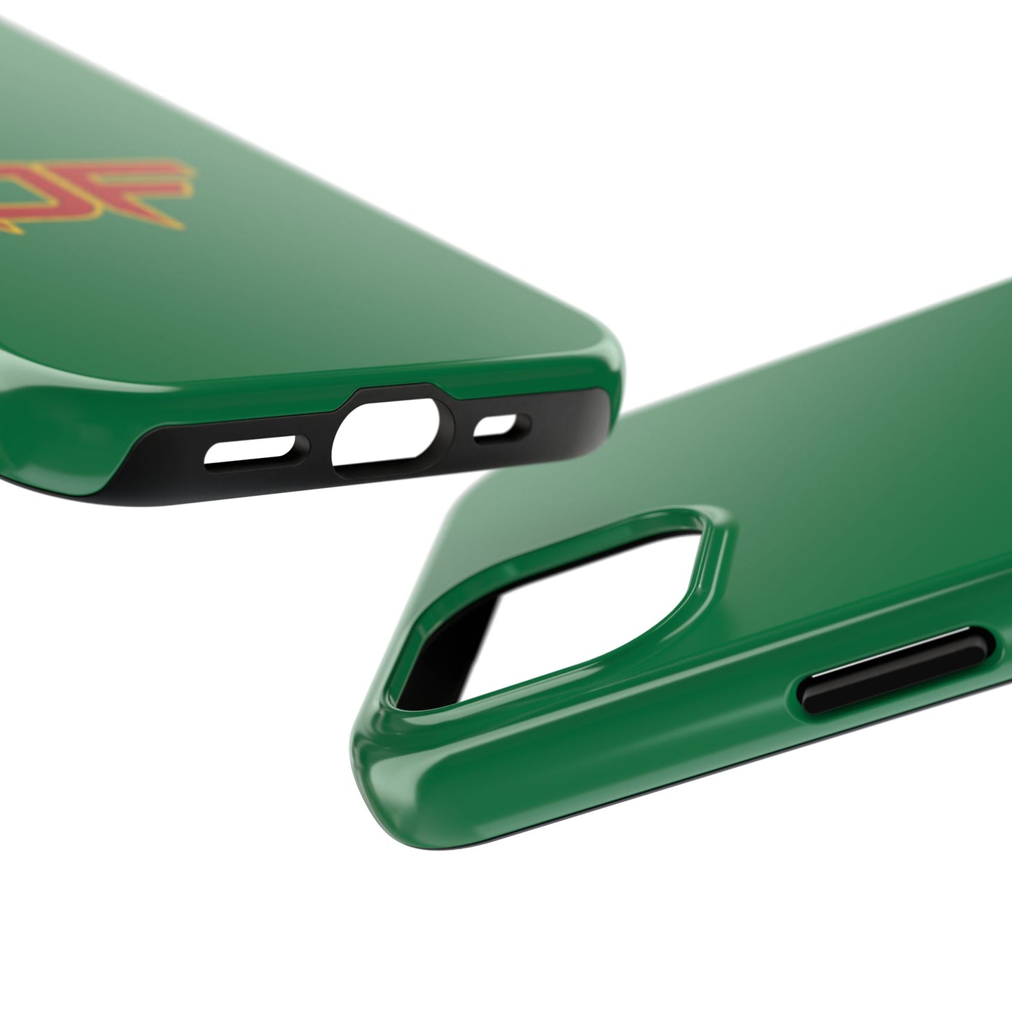 DF Green Tough Phone Cases - Durable Protection for Your Phone