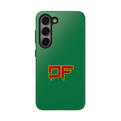 DF Green Tough Phone Cases - Durable Protection for Your Phone