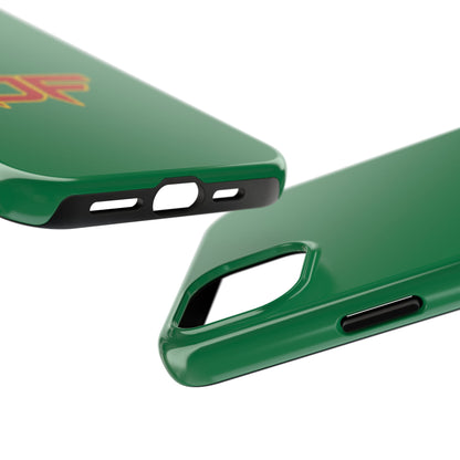 DF Green Tough Phone Cases - Durable Protection for Your Phone