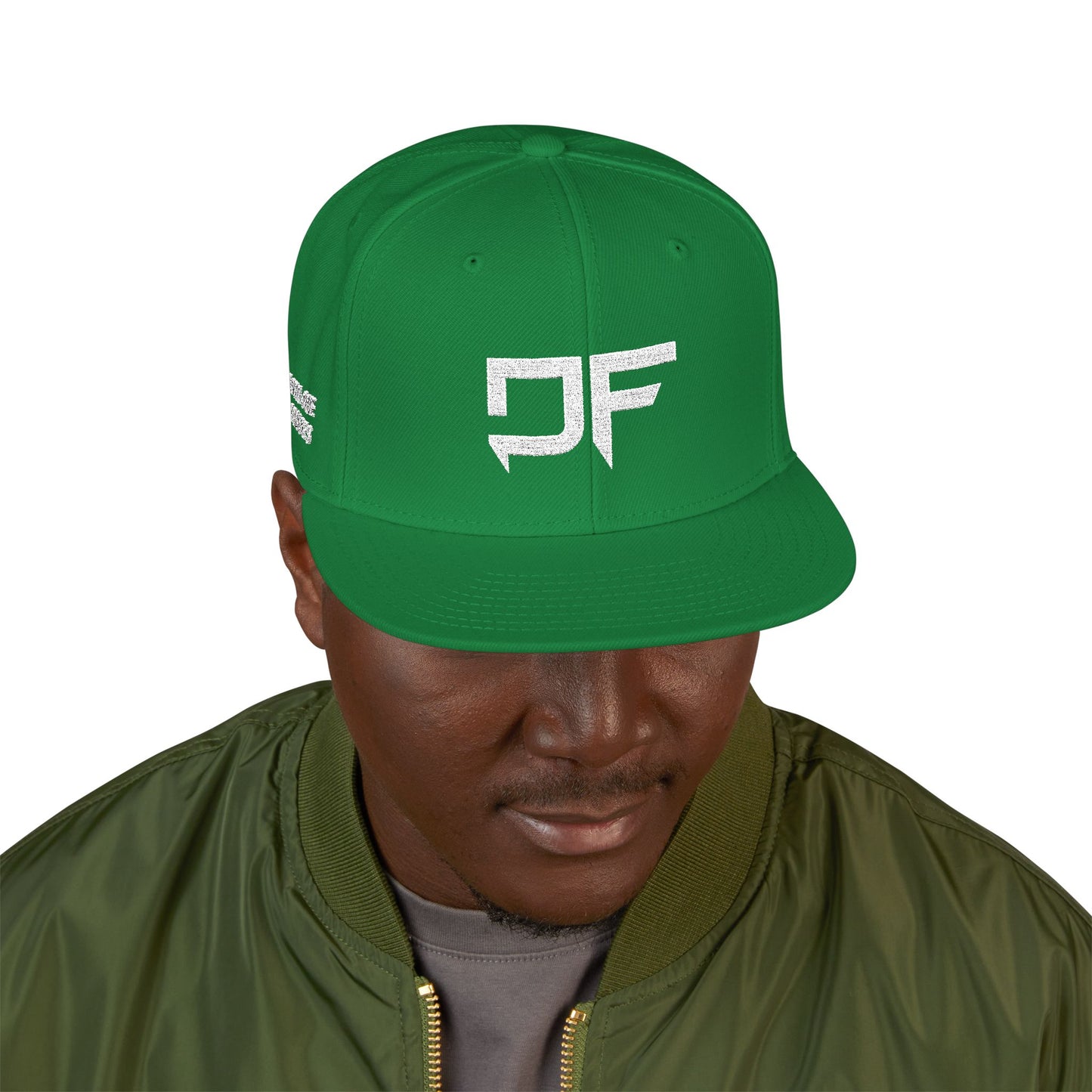 DF Snapback Hat Embroidered "Hasta que te canses"