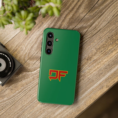 DF Green Tough Phone Cases - Durable Protection for Your Phone