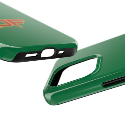 DF Green Tough Phone Cases - Durable Protection for Your Phone