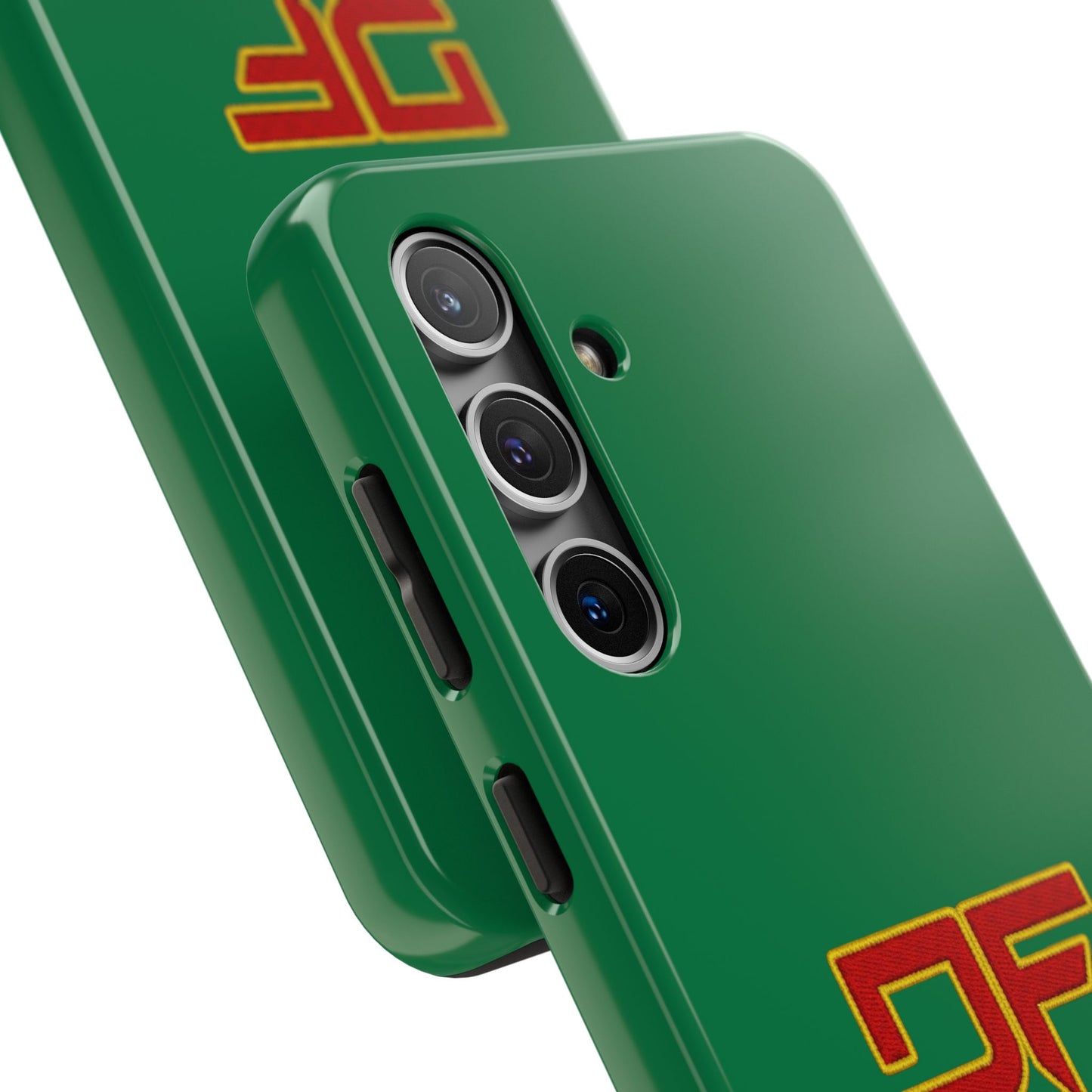 DF Green Tough Phone Cases - Durable Protection for Your Phone