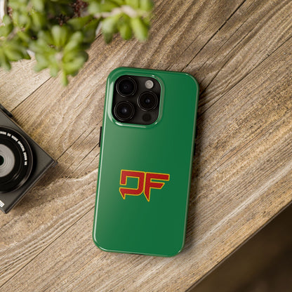 DF Green Tough Phone Cases - Durable Protection for Your Phone