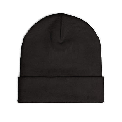 DF Embroidered Knit Beanie