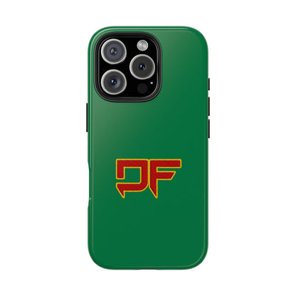 DF Green Tough Phone Cases - Durable Protection for Your Phone