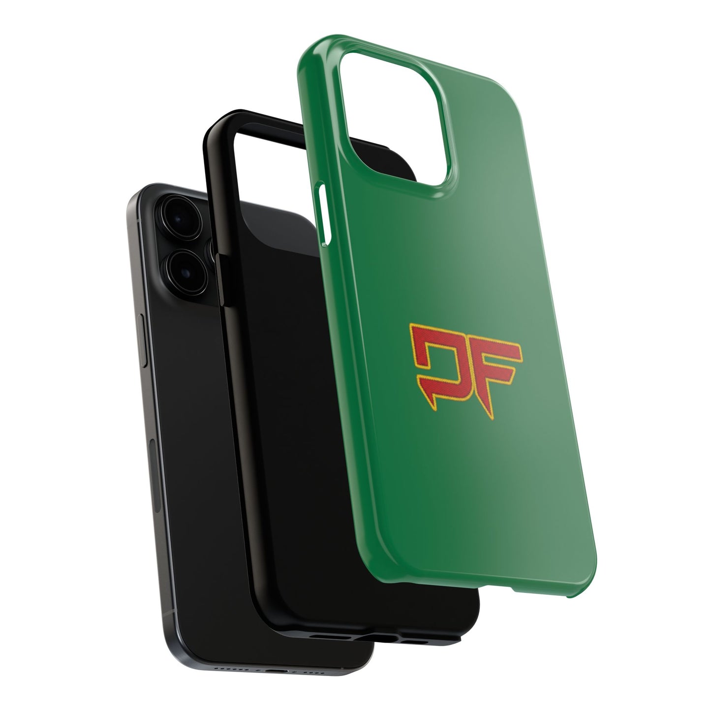 DF Green Tough Phone Cases - Durable Protection for Your Phone