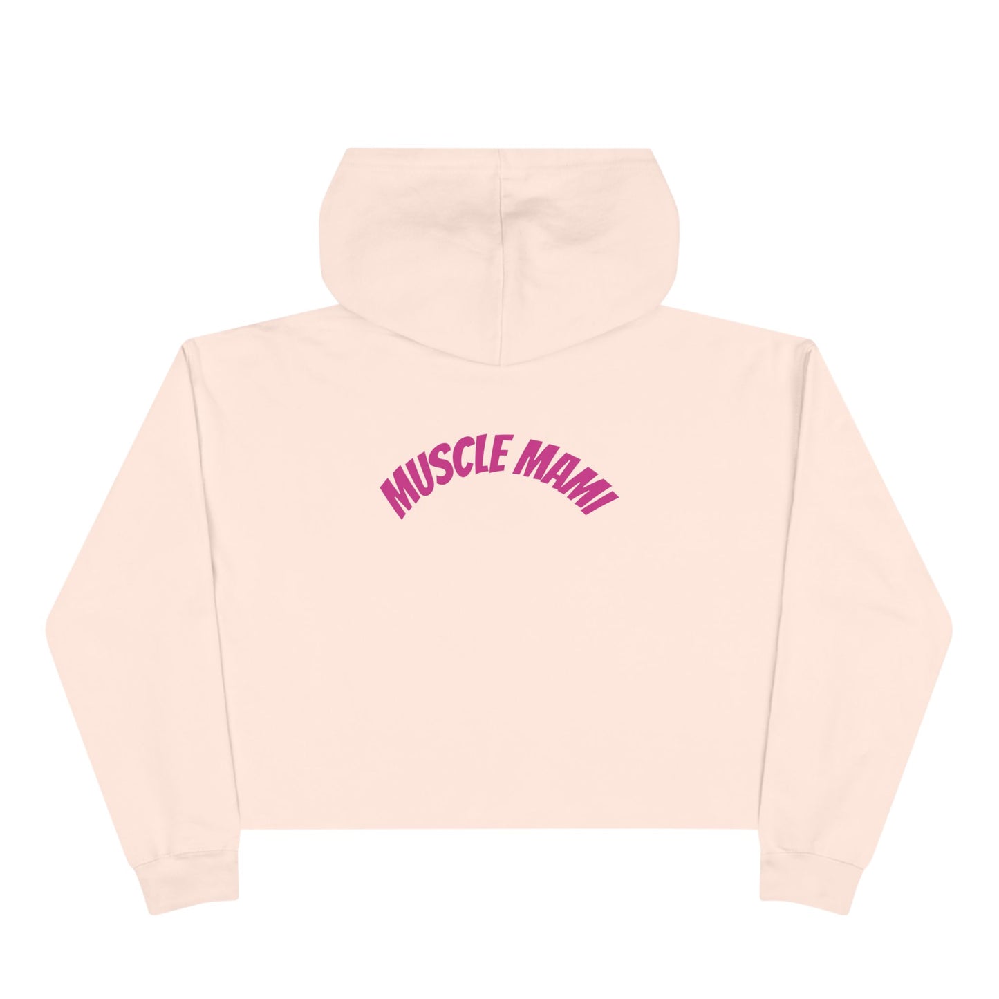 DF Women Crop Hoodie, Fitness Muscle mami