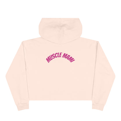 DF Women Crop Hoodie, Fitness Muscle mami