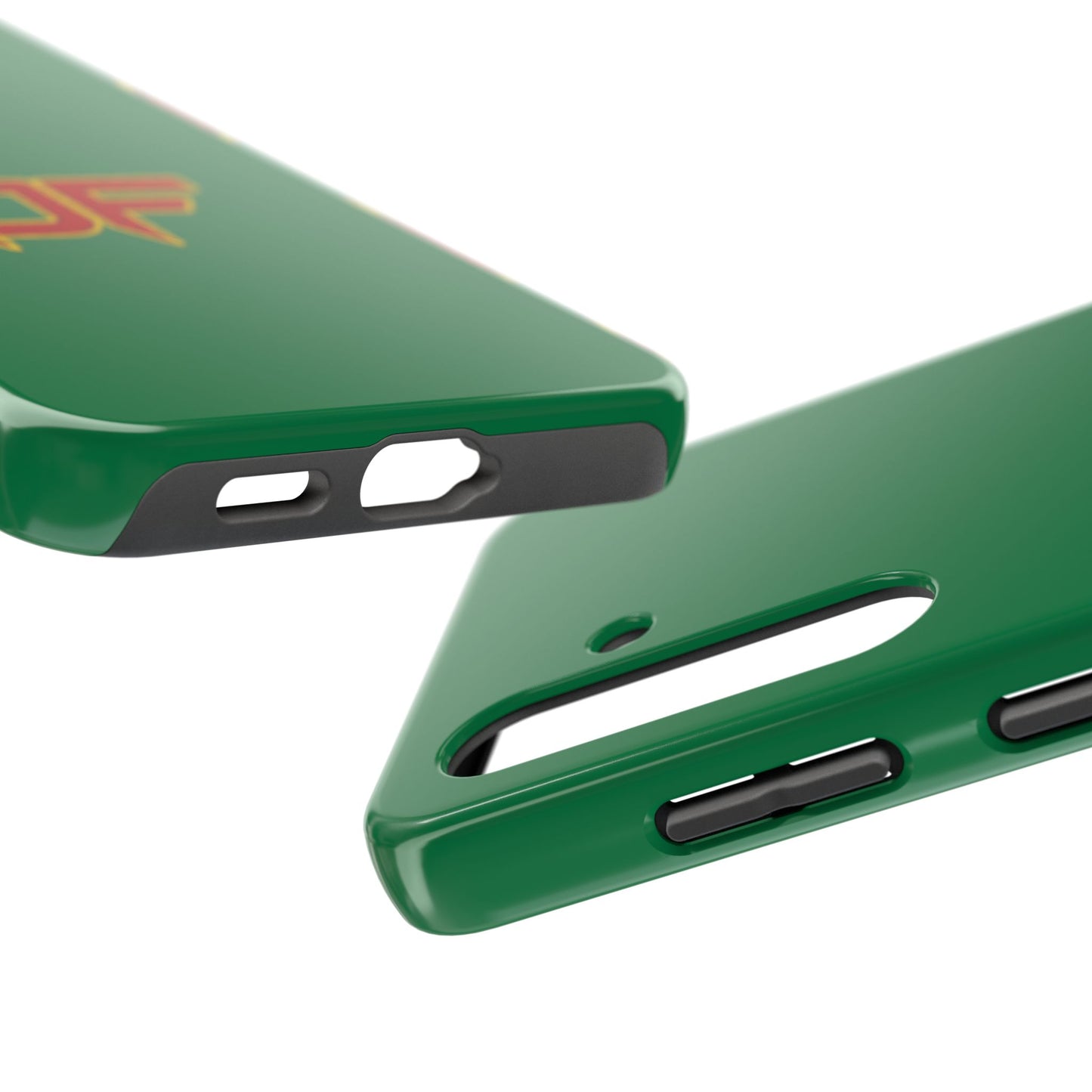DF Green Tough Phone Cases - Durable Protection for Your Phone