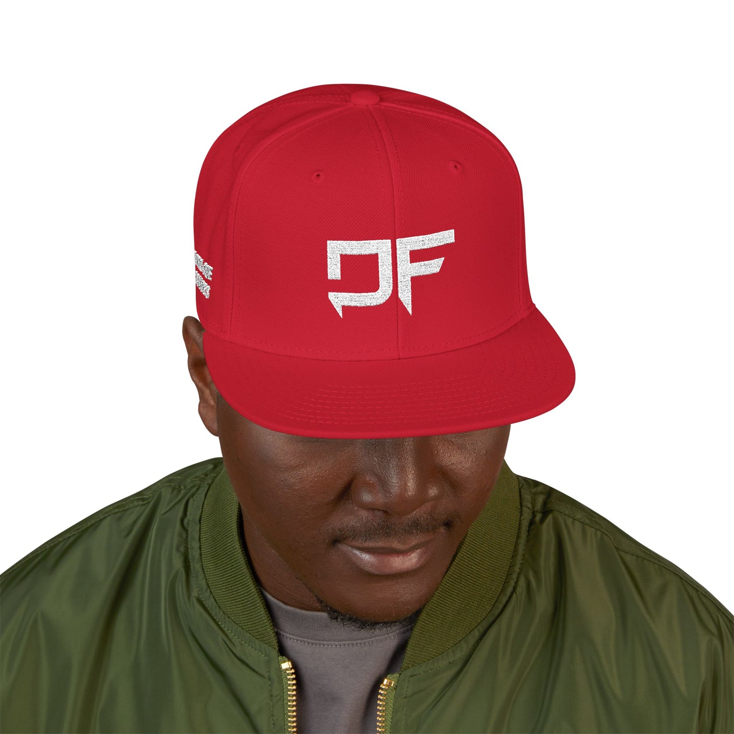 DF Snapback Hat Embroidered "Hasta que te canses"