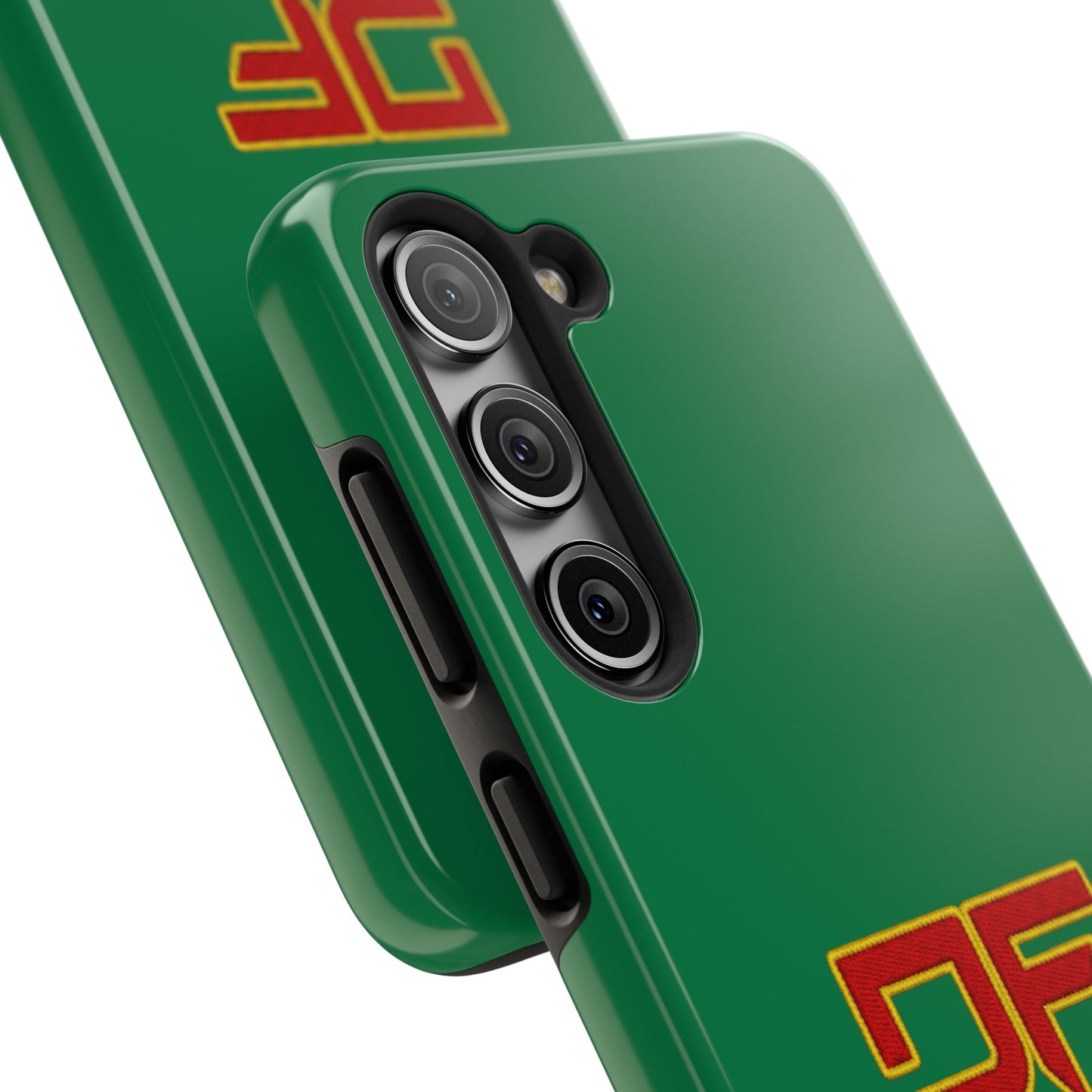 DF Green Tough Phone Cases - Durable Protection for Your Phone