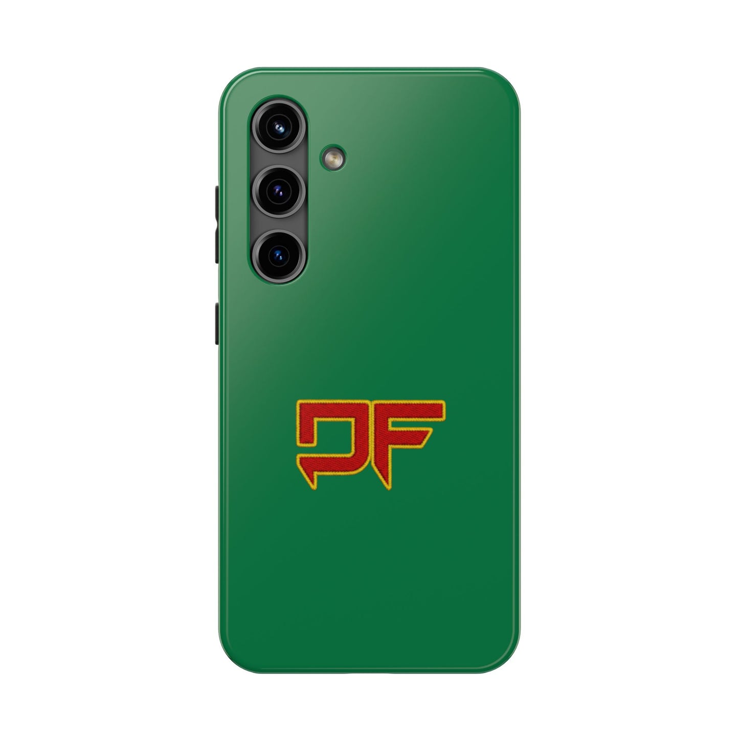 DF Green Tough Phone Cases - Durable Protection for Your Phone