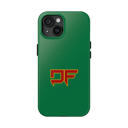 DF Green Tough Phone Cases - Durable Protection for Your Phone