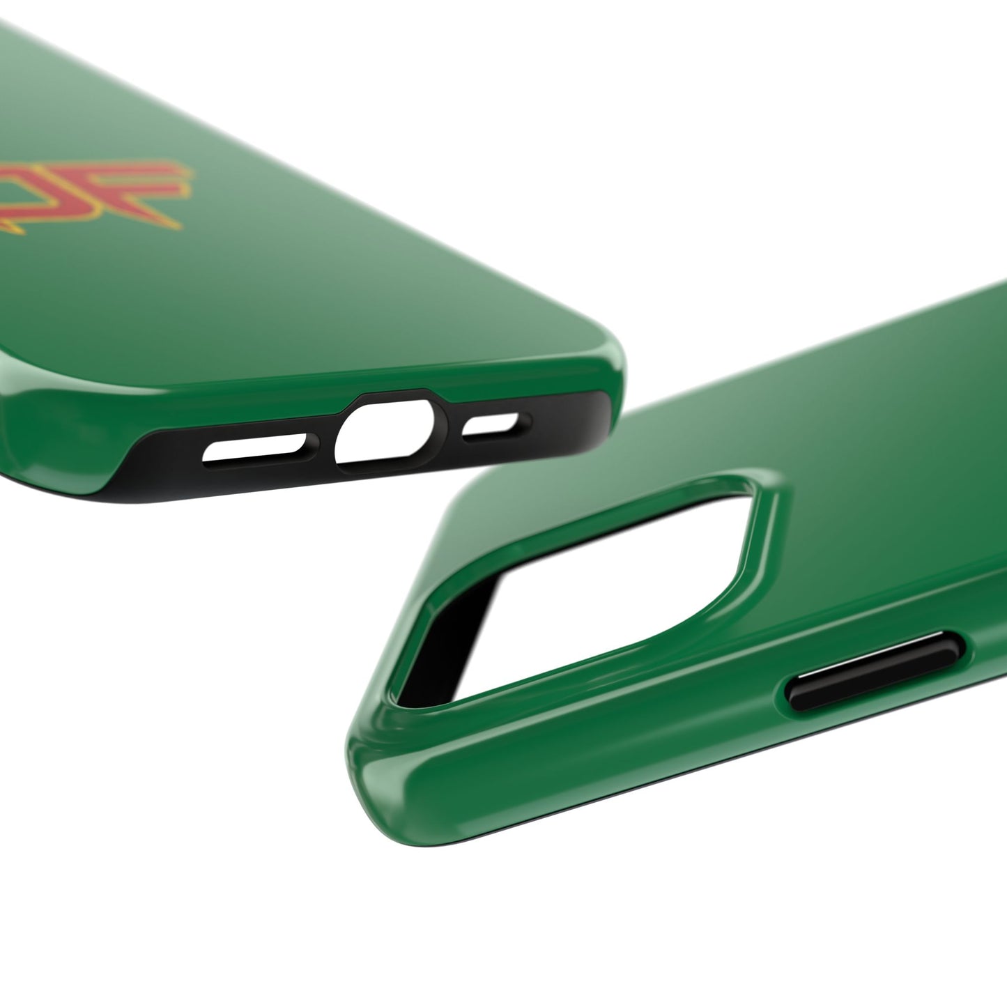DF Green Tough Phone Cases - Durable Protection for Your Phone