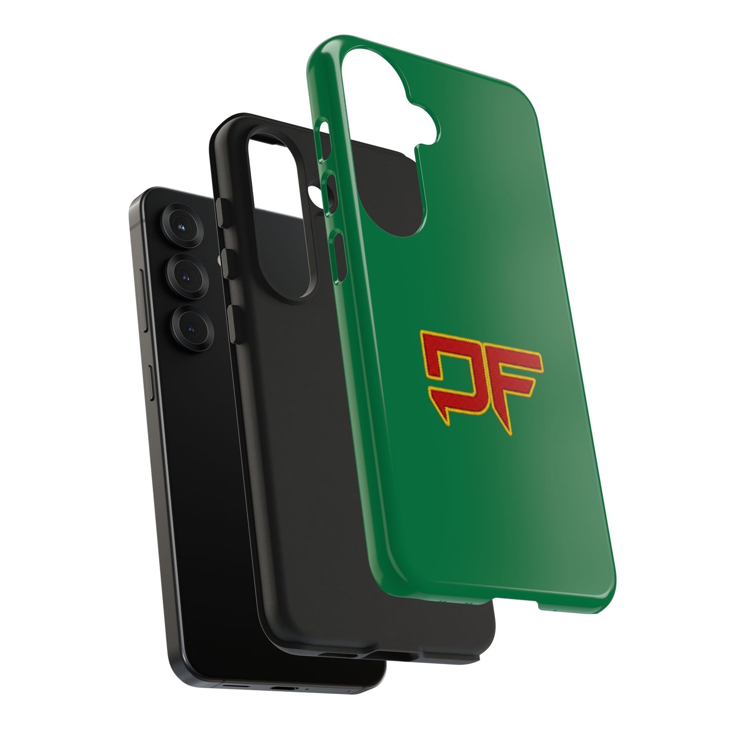 DF Green Tough Phone Cases - Durable Protection for Your Phone