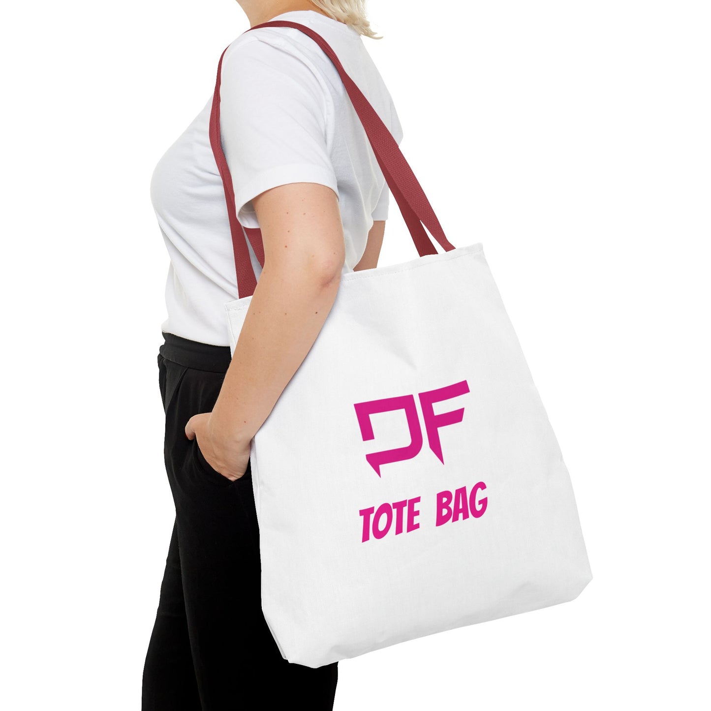 DF Pink Tote Bag