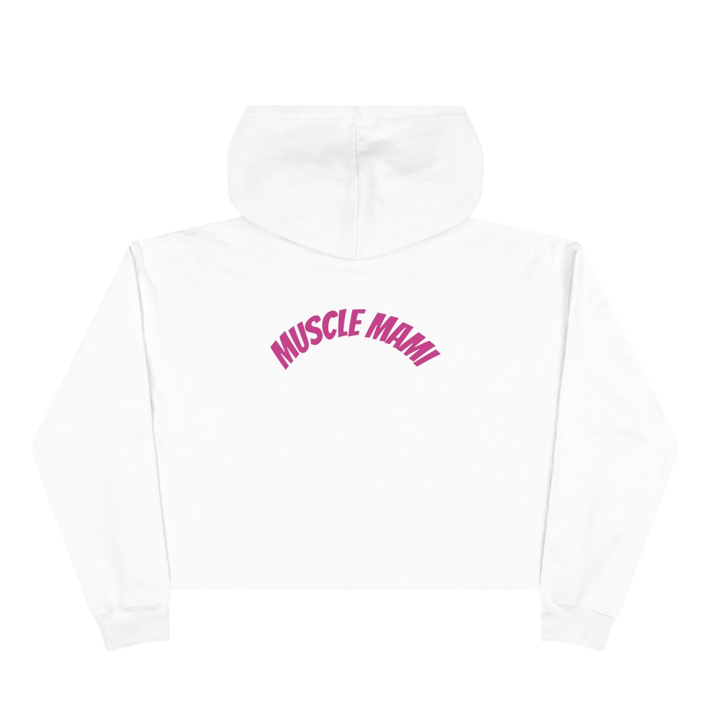 DF Women Crop Hoodie, Fitness Muscle mami