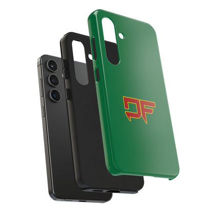 DF Green Tough Phone Cases - Durable Protection for Your Phone