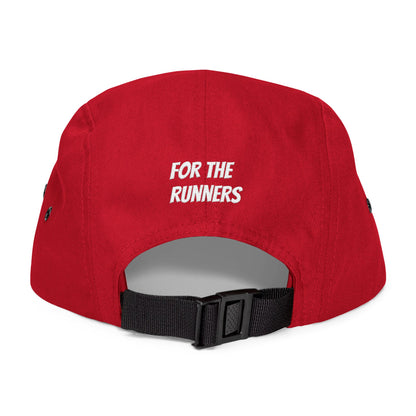 DF 5 Panel Cap for Runners Embroidered