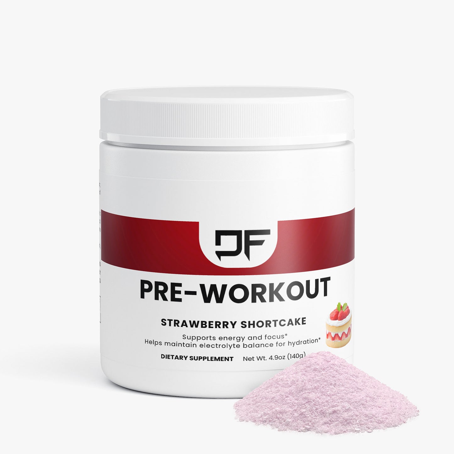 DF Pre-workout (Strawberry Shortcake)