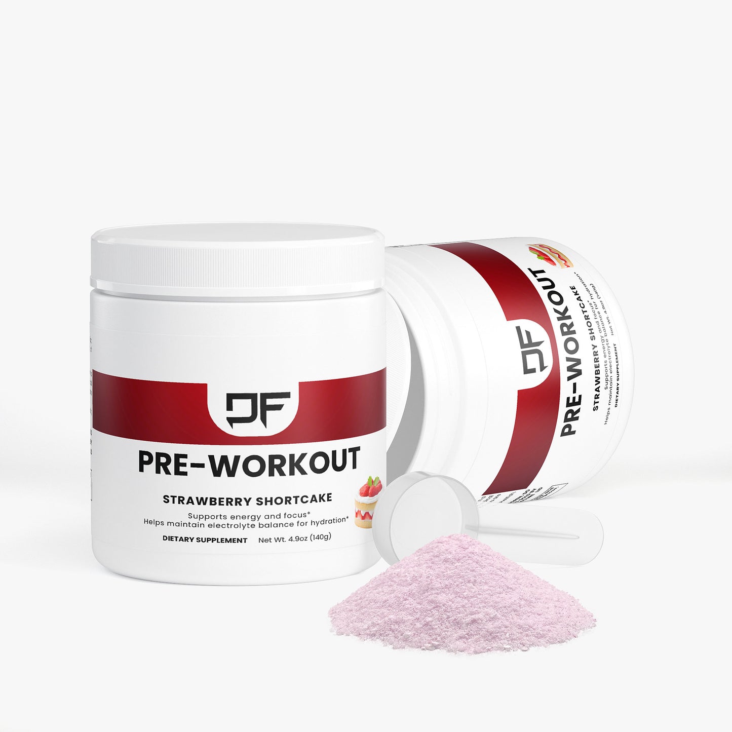 DF Pre-workout (Strawberry Shortcake)