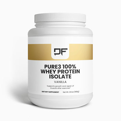 Pure3 100% Whey Protein Isolate (Vanilla)