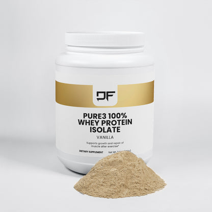 Pure3 100% Whey Protein Isolate (Vanilla)