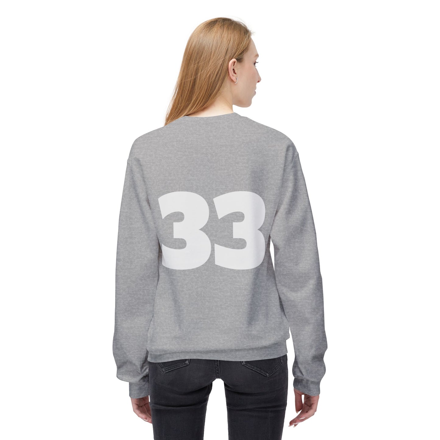 DF Crewneck Sweatshirt — '33' Back Graphic