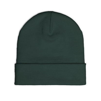 DF Embroidered Knit Beanie