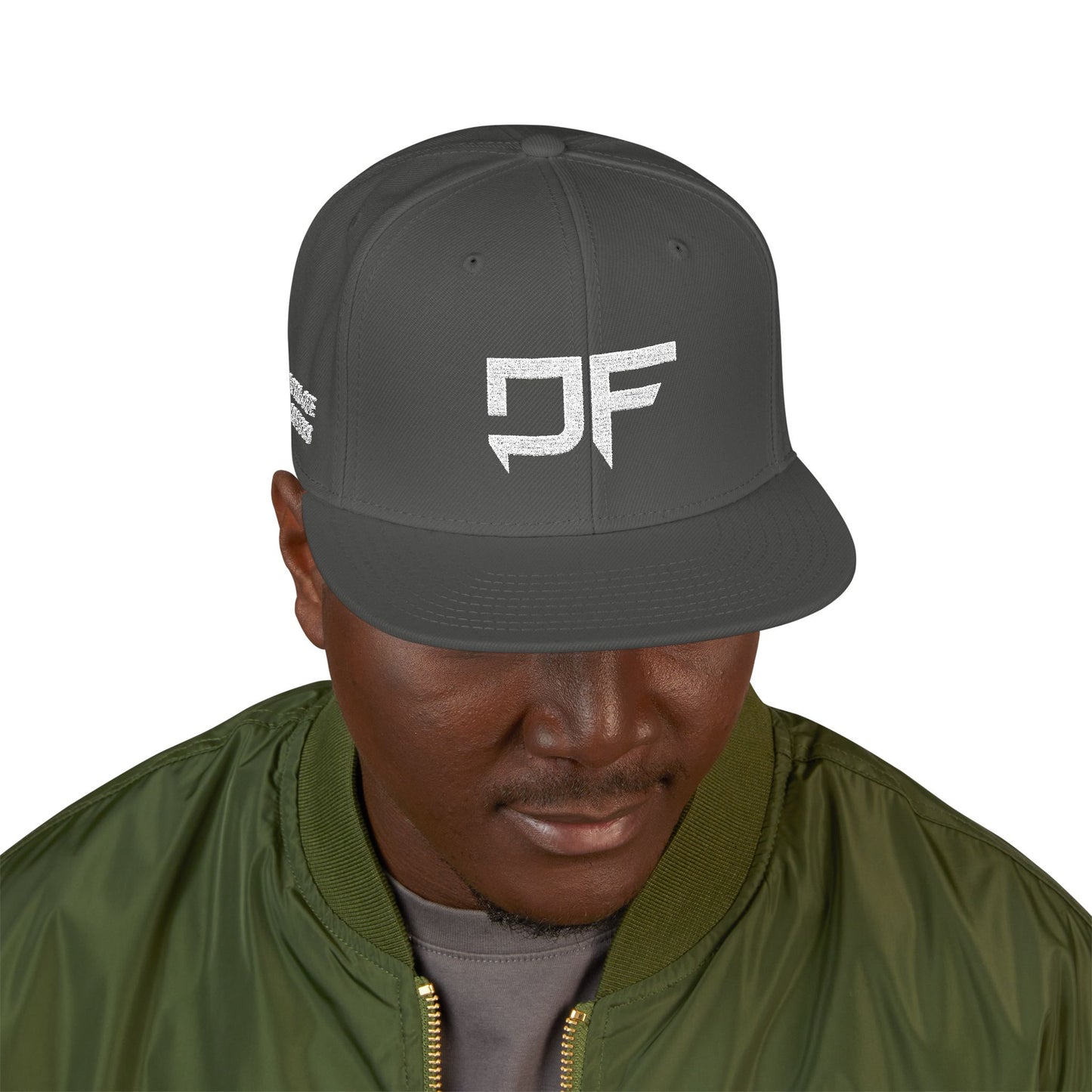 DF Snapback Hat Embroidered "Hasta que te canses"