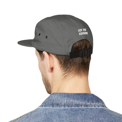 DF 5 Panel Cap for Runners Embroidered
