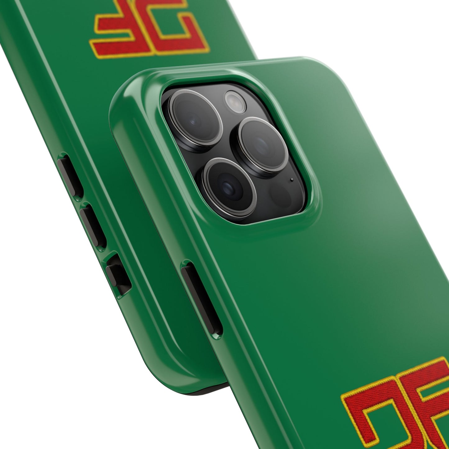 DF Green Tough Phone Cases - Durable Protection for Your Phone