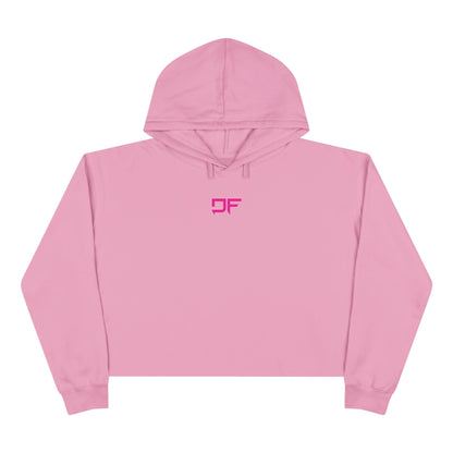 DF Women Crop Hoodie, Fitness Muscle mami