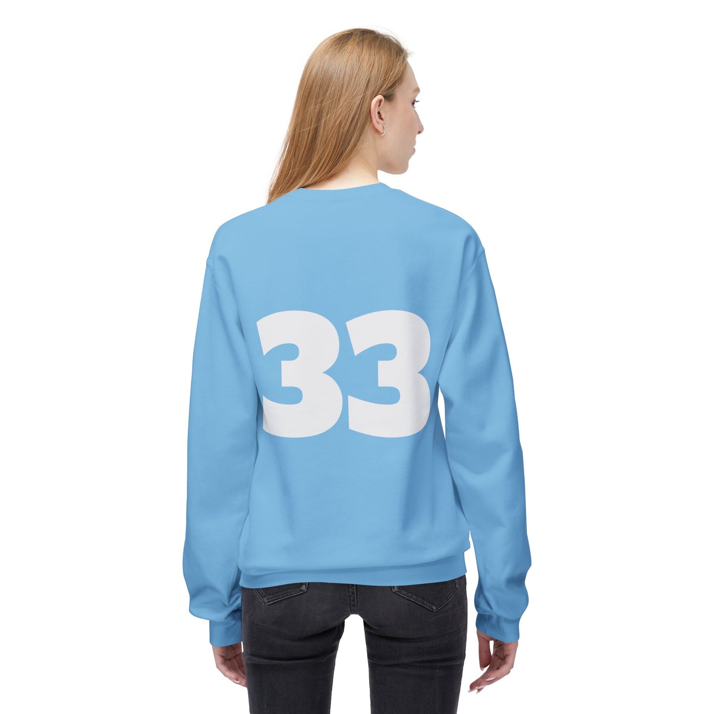 DF Crewneck Sweatshirt — '33' Back Graphic