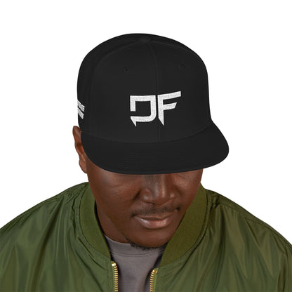 DF Snapback Hat Embroidered "Hasta que te canses"