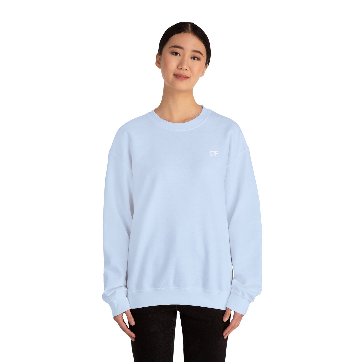 DF Men And Women Cozy Crewneck Sweatshirt