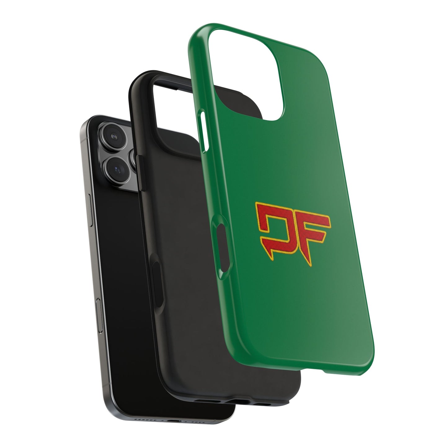 DF Green Tough Phone Cases - Durable Protection for Your Phone