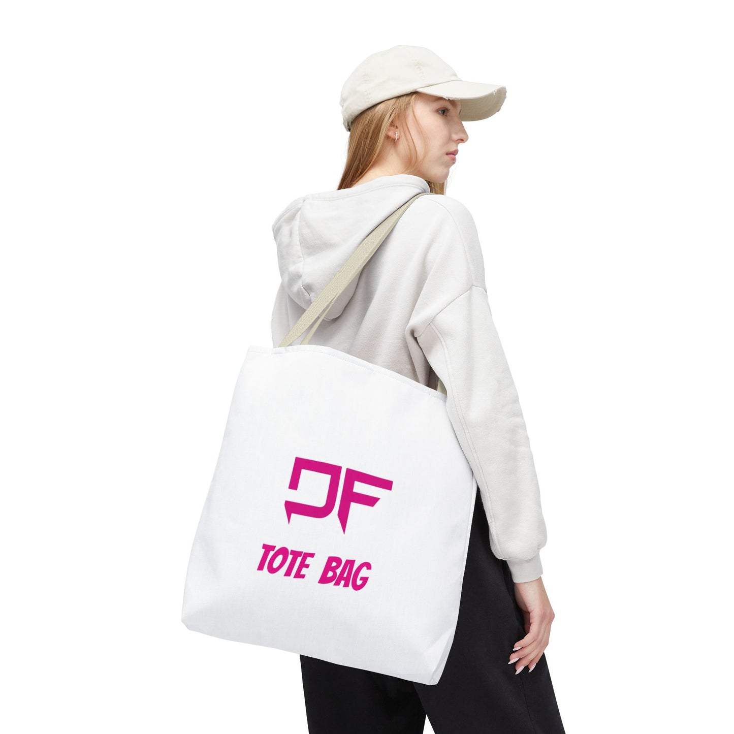 DF Pink Tote Bag