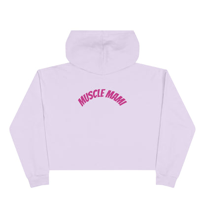 DF Women Crop Hoodie, Fitness Muscle mami