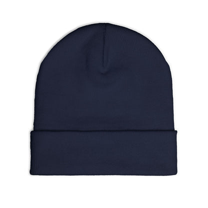 DF Embroidered Knit Beanie