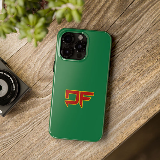 DF Green Tough Phone Cases - Durable Protection for Your Phone