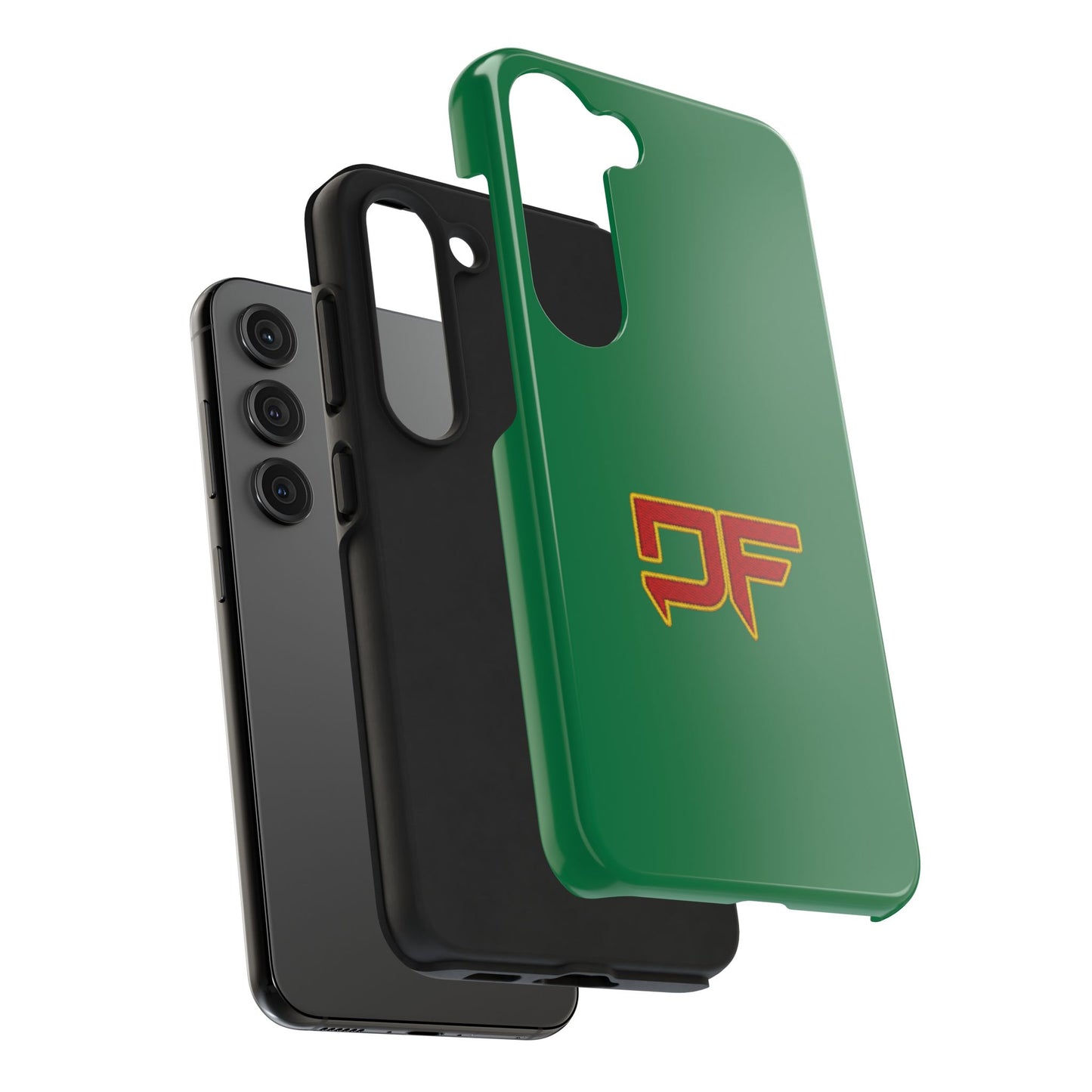 DF Green Tough Phone Cases - Durable Protection for Your Phone