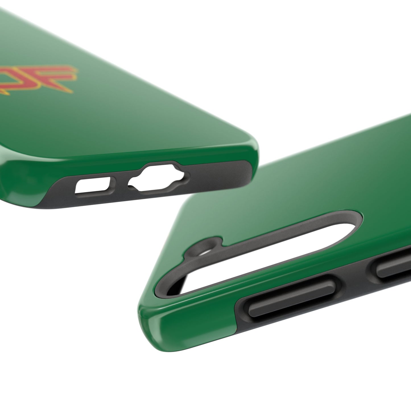 DF Green Tough Phone Cases - Durable Protection for Your Phone